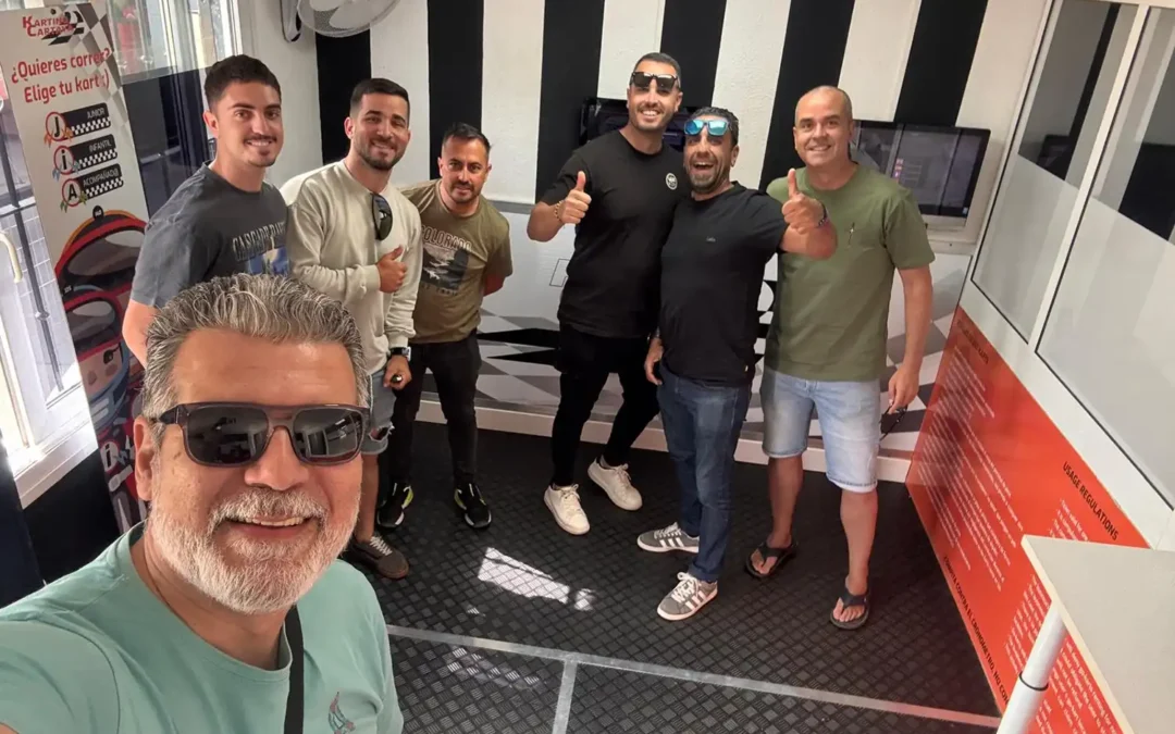 Día de karting y convivencia del equipo de ClimaVip Solar